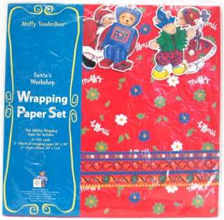   sheets of wrapping paper 20 x 30 & 2 paper ribbons 30 x 1 5/8
