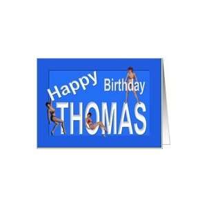  Thomass Birthday Pin Up Girls, Blue Card Health 