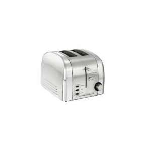   The Healthy Kitchen Stainless Steel 2 Slice Toaster