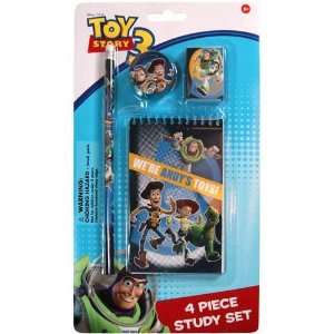  Toy Story 3 4 Pack Study Kit On Blister Card Case Pack 96 
