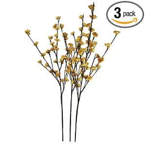  Floral Lights Lighted Amber Plum Tree (set of 3 Branches 