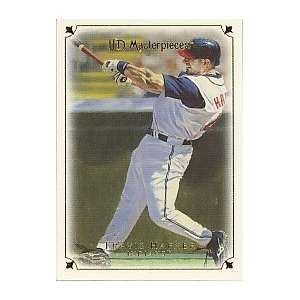 2007 UD Masterpieces # 36 Travis Hafner   Indians   MLB Trading Card 