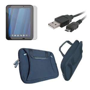   Protector + Micro USB Cable for HP Touchpad 9.7 Tablet: Electronics