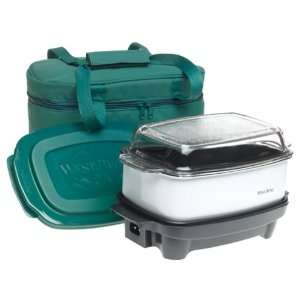 West Bend 84764 4 Quart Slow Cooker with Insulated Tote  