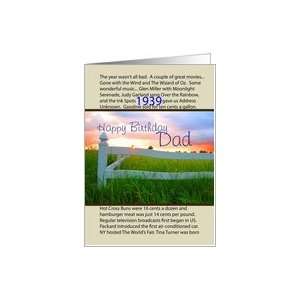 Birthday, 1939,Dad, Golden Sunset Over White Fence Green Pasture With 