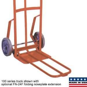  Wood Handle Hand Truck 24 Long Folding Nose Kit: Home 
